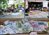 Bán con trâu ăn trộm hơn nửa tấn để 'nướng' vào cờ bạc ảnh 2 Bị bắt giữ, nhiều người vẫn nghĩ là ‘Được phép đánh bạc ăn tiền dịp Tết’