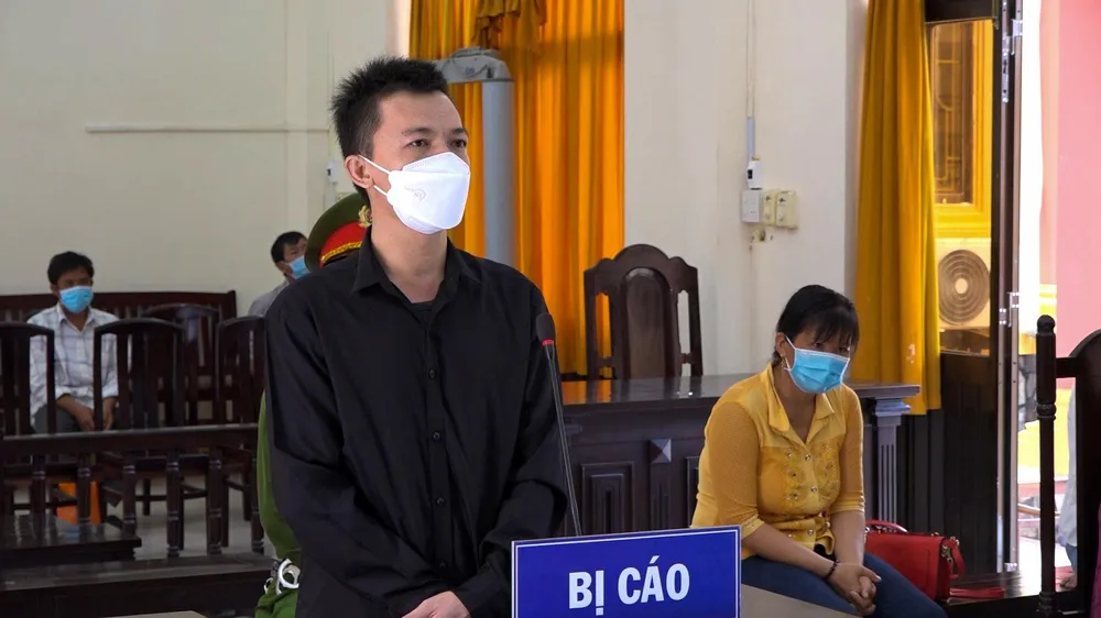 Bị cáo Nguyễn Thanh Tú tại tòa. Ảnh: VĂN VŨ