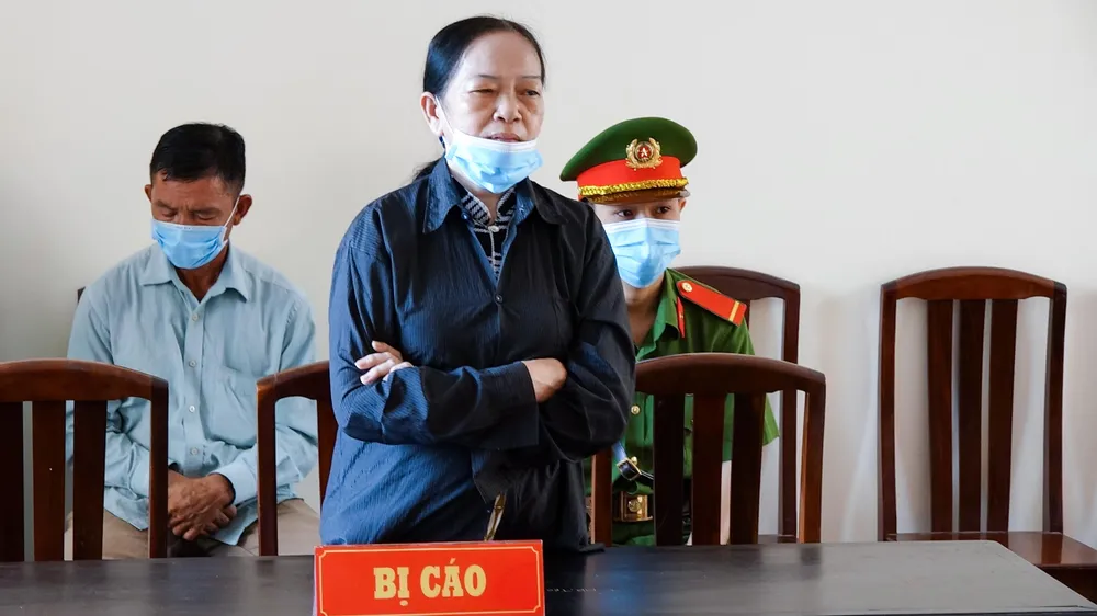 Bị cáo Phạm Thị Lệ Thanh tại tòa. Ảnh: VĂN VŨ Bị cáo Phạm Thị Lệ Thanh tại tòa. Ảnh: VĂN VŨ