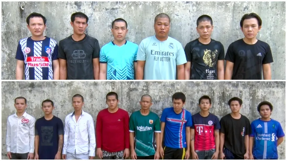 Công an TP Phú Quốc đã chuyển hồ sơ sang VKS cùng cấp đề nghị truy tố 15 bị can tội Gây rối trật tự công cộng. Ảnh: VĂN VŨ