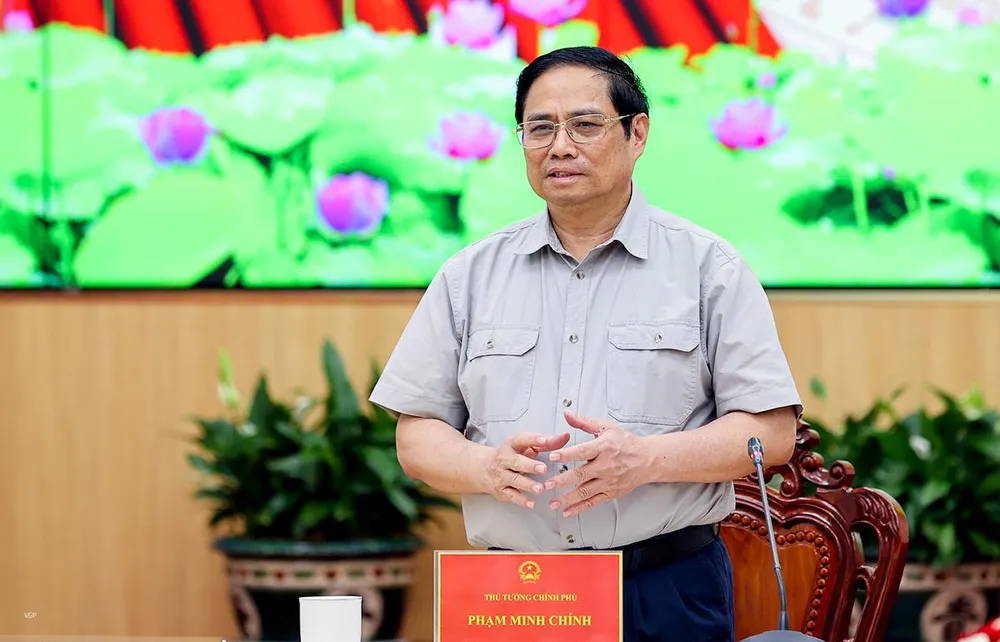 Thủ tướng mong muốn TP Cần Thơ cần phát huy mạnh mẽ tinh thần chủ động, tự lực, tự cường để vươn lên. Ảnh: VGP/Nhật Bắc Thủ tướng mong muốn TP Cần Thơ cần phát huy mạnh mẽ tinh thần chủ động, tự lực, tự cường để vươn lên. Ảnh: VGP/Nhật Bắc