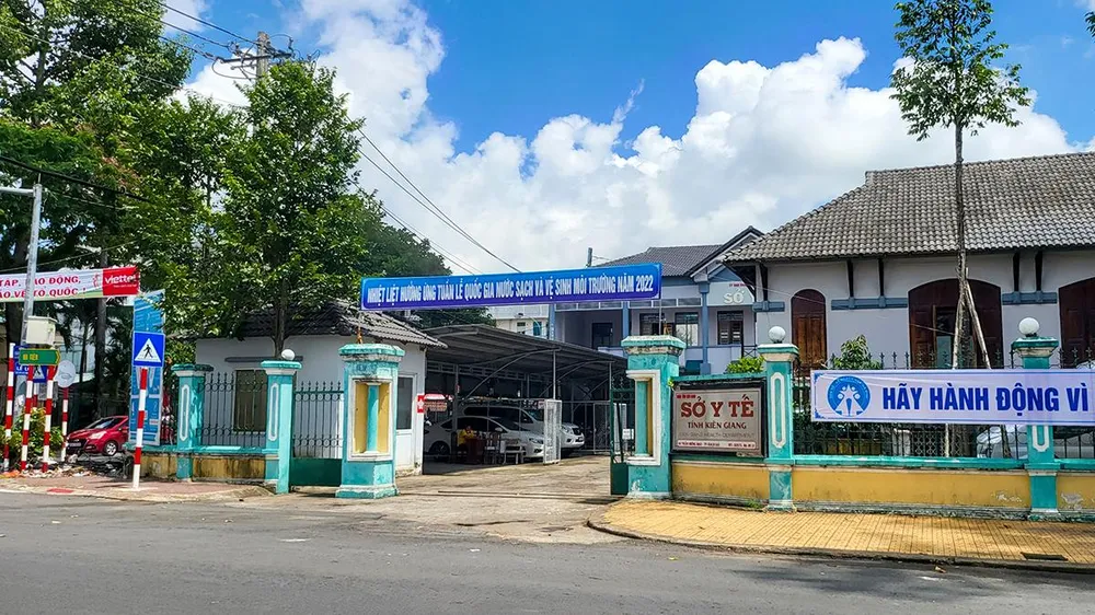 Theo Kết luận thanh tra, tỉnh Kiên Giang có hai đơn vị thực hiện hợp đồng mua sắm kit test với Công ty Việt Á, đó là Sở Y tế tỉnh và CDC tỉnh. Ảnh: CHÂU ANH