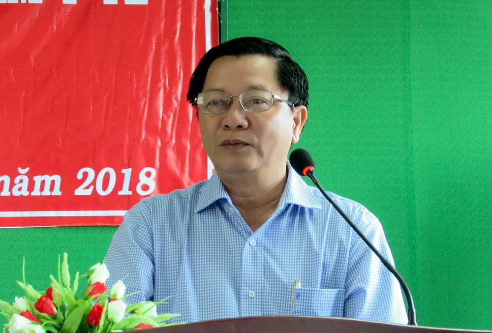 UBKT Tỉnh ủy Kiên Giang đề nghị Ban Thường vụ Tỉnh ủy xem xét kỷ luật ông Hà Văn Phúc, Giám đốc Sở Y tế tỉnh bằng hình thức cảnh cáo. Ảnh: syt.kiengiang.gov.vn