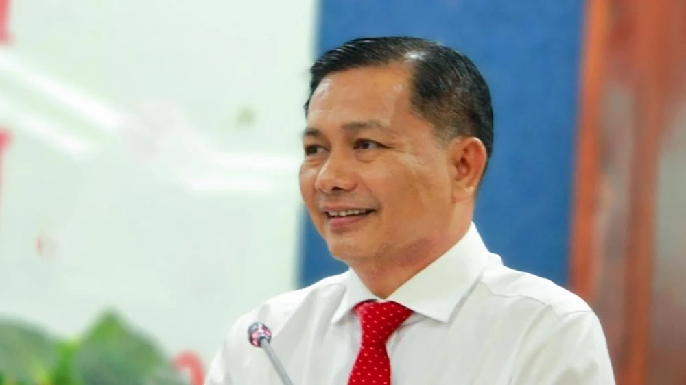 Ông Trần Văn Lâu, Chủ tịch UBND tỉnh Sóc Trăng. Ảnh: BT
