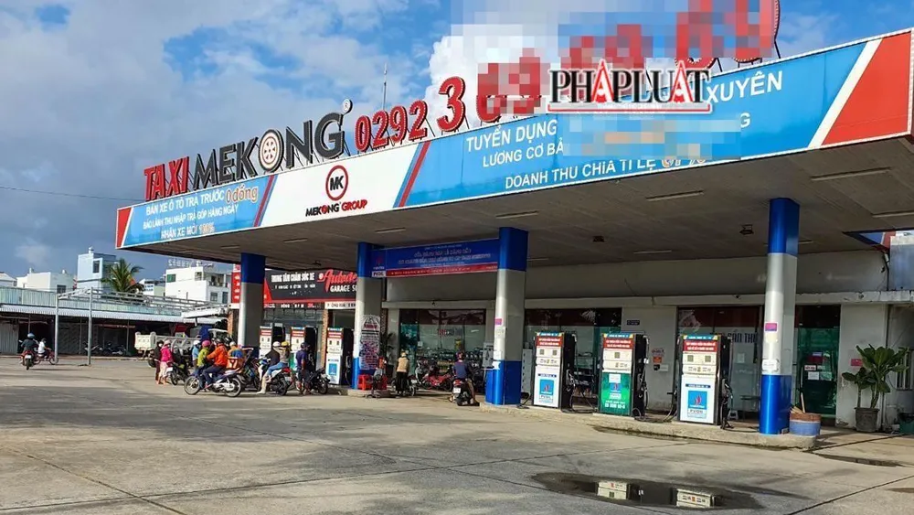 Chi nhánh Cần Thơ Công ty CP Taxi Mekong có văn bản xin phép tạm ngừng kinh doanh từ ngày 20-10 đến ngày 18-11, với lý do càng kinh doanh càng thua lỗ. Ảnh: CHÂU ANH