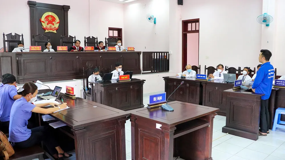 Công tác xét xử án hình sự ở Hậu Giang đảm bảo đúng người, đúng tội, đúng pháp luật, không có trường hợp nào kết án oan người vô tội hoặc bỏ lọt tội phạm. Ảnh minh họa: CHÂU ANH