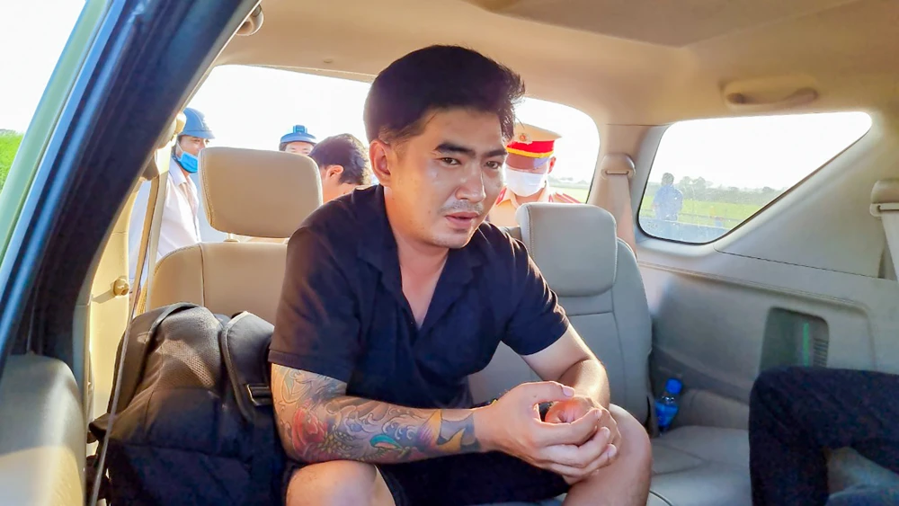 Bị cáo Thái Như Thịnh thời điểm bị bắt hồi năm 2022. Ảnh: VĂN VŨ