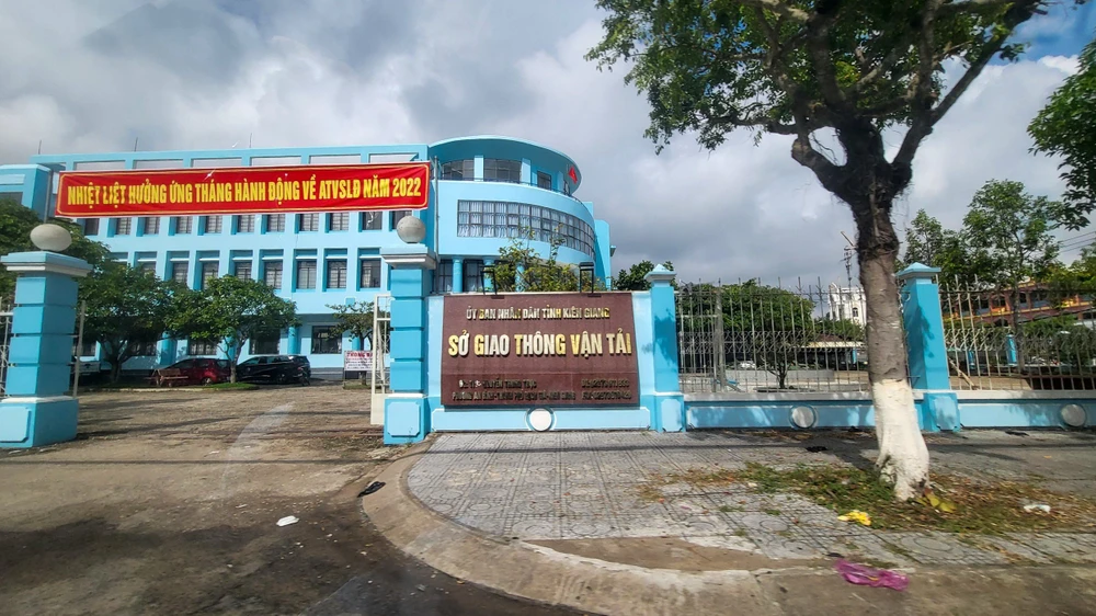 Đoàn sẽ thanh tra ba dự án do Sở GTVT Kiên Giang làm chủ đầu tư. Ảnh: CHÂU ANH