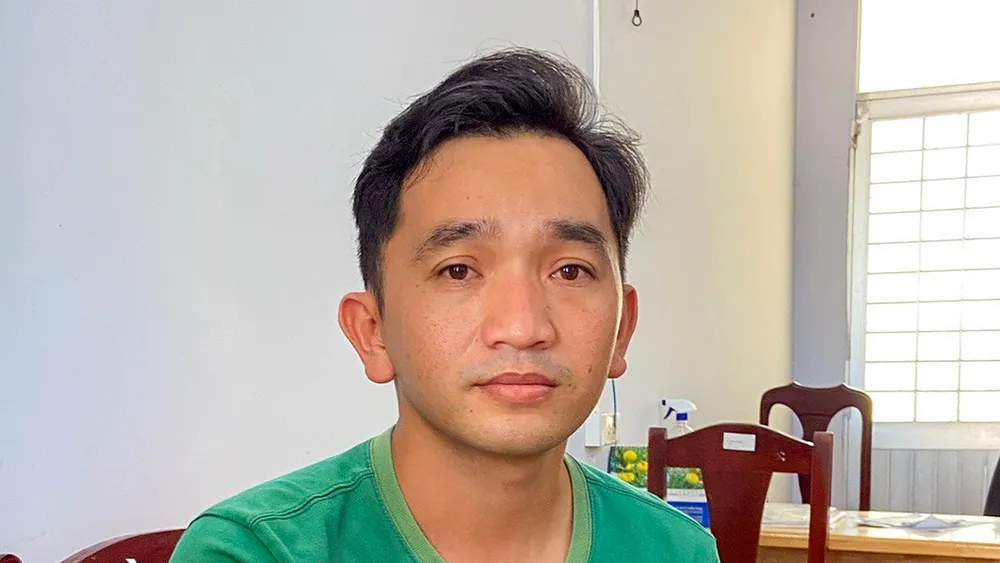 Kẻ cầm đầu Trần Văn Tuân. Ảnh: CACC Kẻ cầm đầu Trần Văn Tuân. Ảnh: CACC