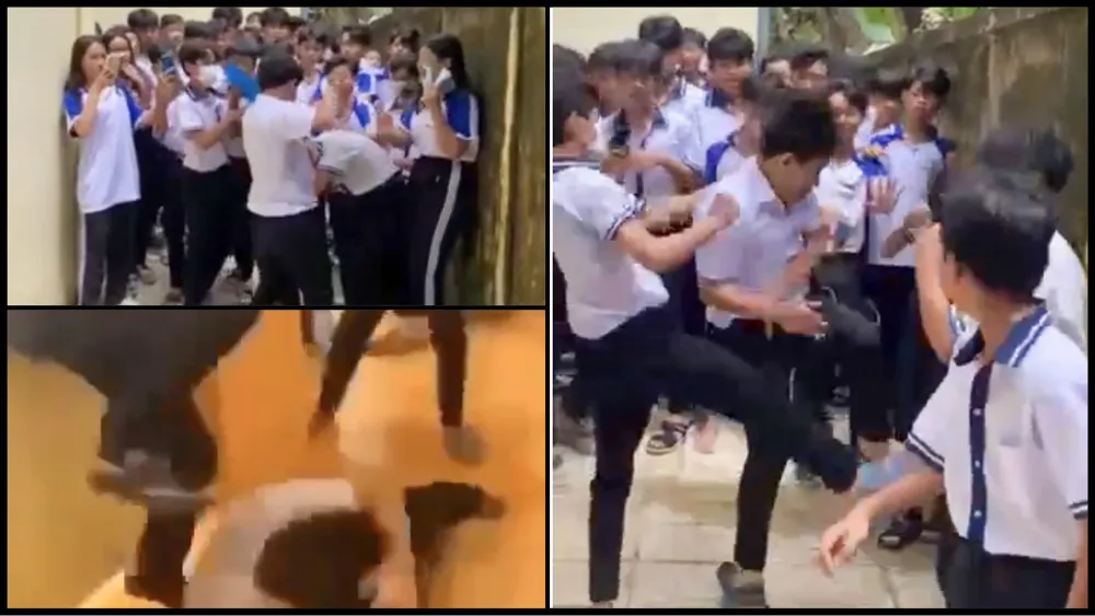 Bạo lực học đường Hậu Giang