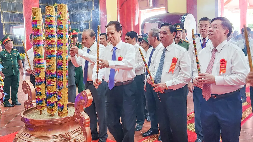 Kiên Giang khánh thành Khu chứng tích chiến tranh rừng tràm Bang Biện Phú 1