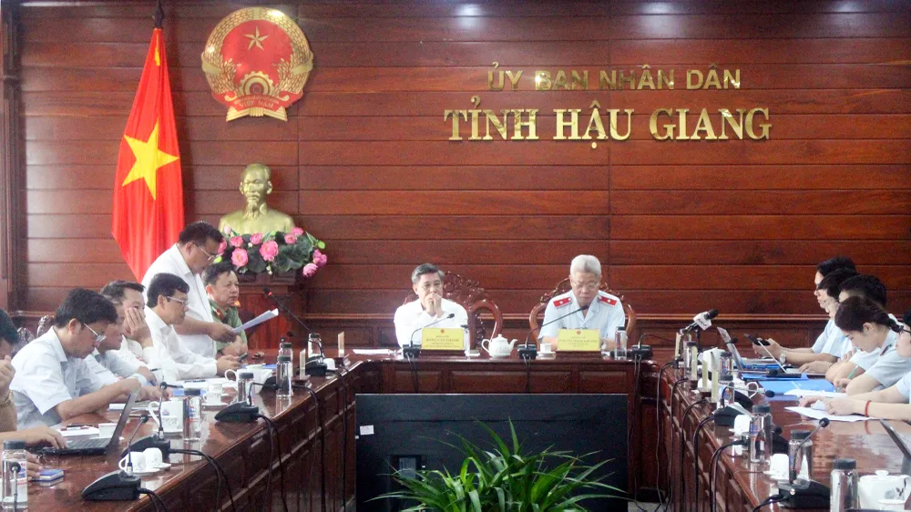 Bộ Nội vụ công bố quyết định thanh tra tại Hậu Giang