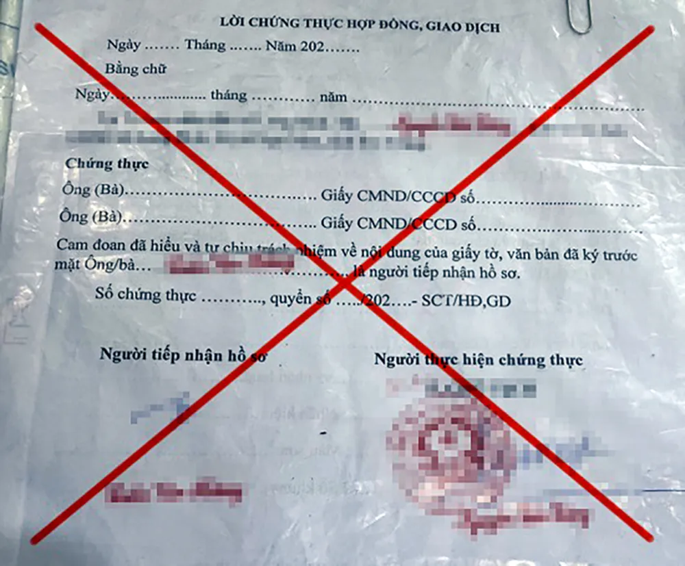 Công an Sóc Trăng khởi tố 31 bị can có hành vi sử dụng tài liệu giả