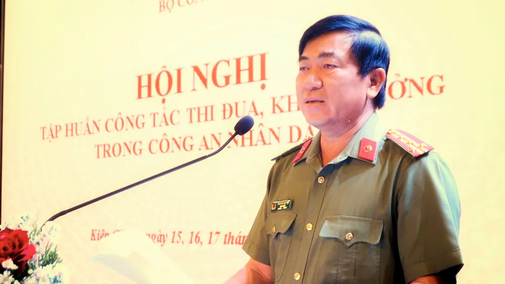 Bộ Công an tổ chức Hội nghị tập huấn công tác thi đua, khen thưởng trong CAND