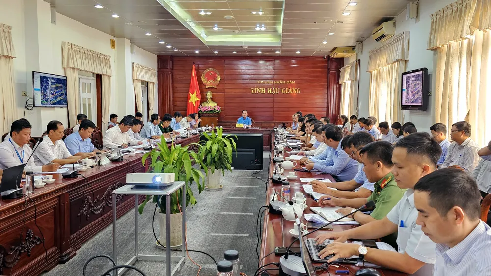 Ông Nguyễn Văn Hòa, Phó Chủ tịch UBND tỉnh Hậu Giang khẳng định đã được giải quyết hết các chính sách bồi thường hỗ trợ tái định cư cho 11 hộ dân chưa bàn giao mặt bằng theo đúng quy định pháp luật. Ảnh: BT Hậu Giang