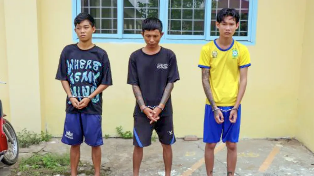 Công an Sóc Trăng bắt 3 đối tượng cướp tài sản