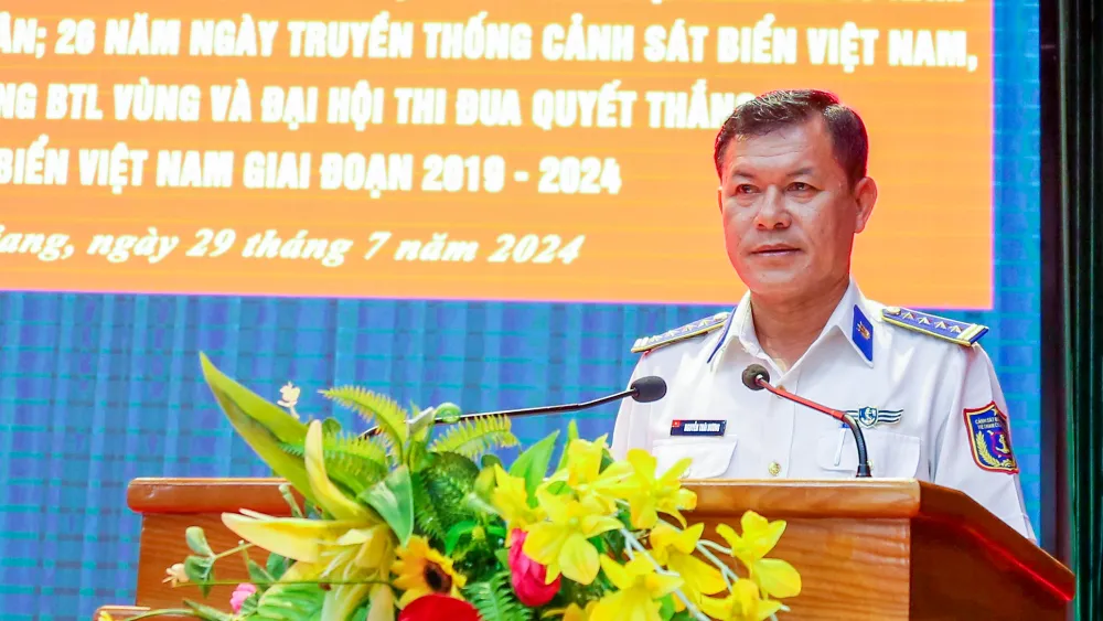 Vùng cảnh sát biển 4 phát động Đợt thi đua cao điểm