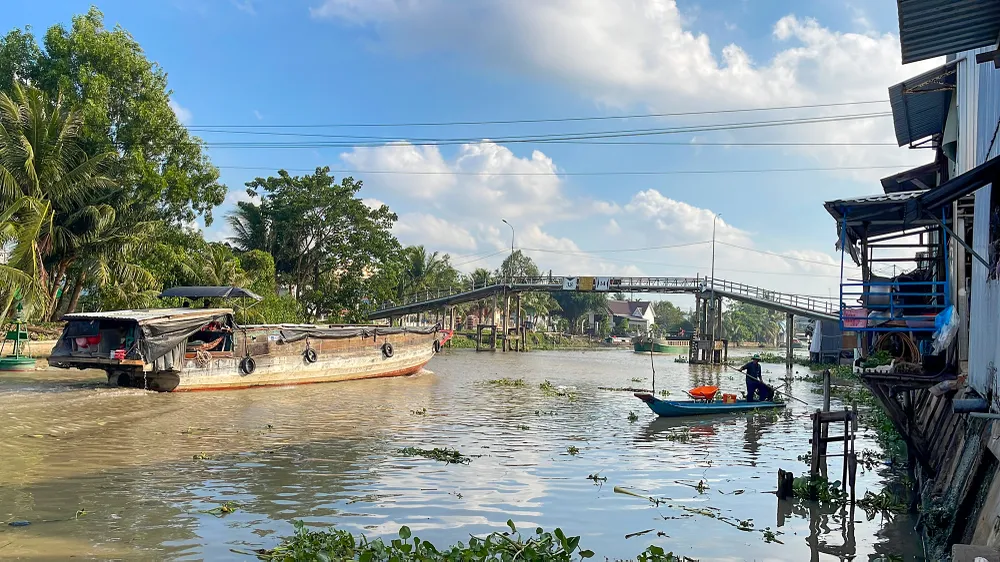Cầu kênh Vàm Xáng - Thị Đội hiện hữu. Ảnh: CHÂU ANH tp-can-tho-cao-kenh-thi-doi-1.jpg