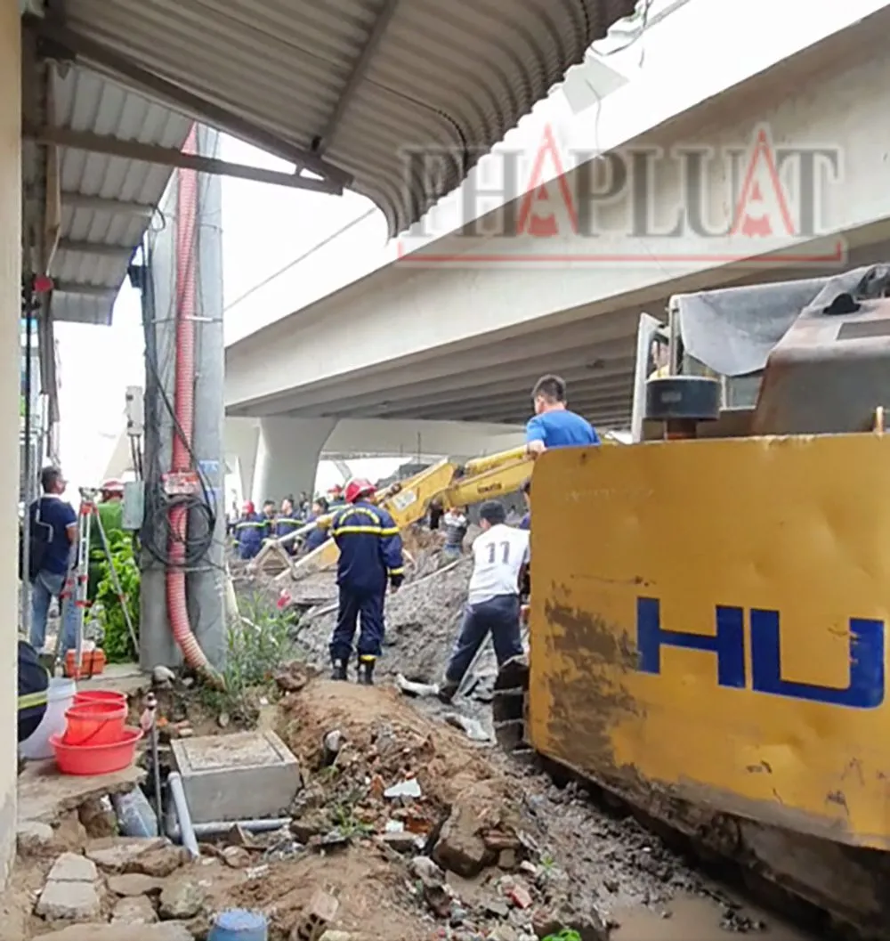 TP Cần Thơ: Tai nạn lao động dưới gầm cầu Trần Hoàng Na