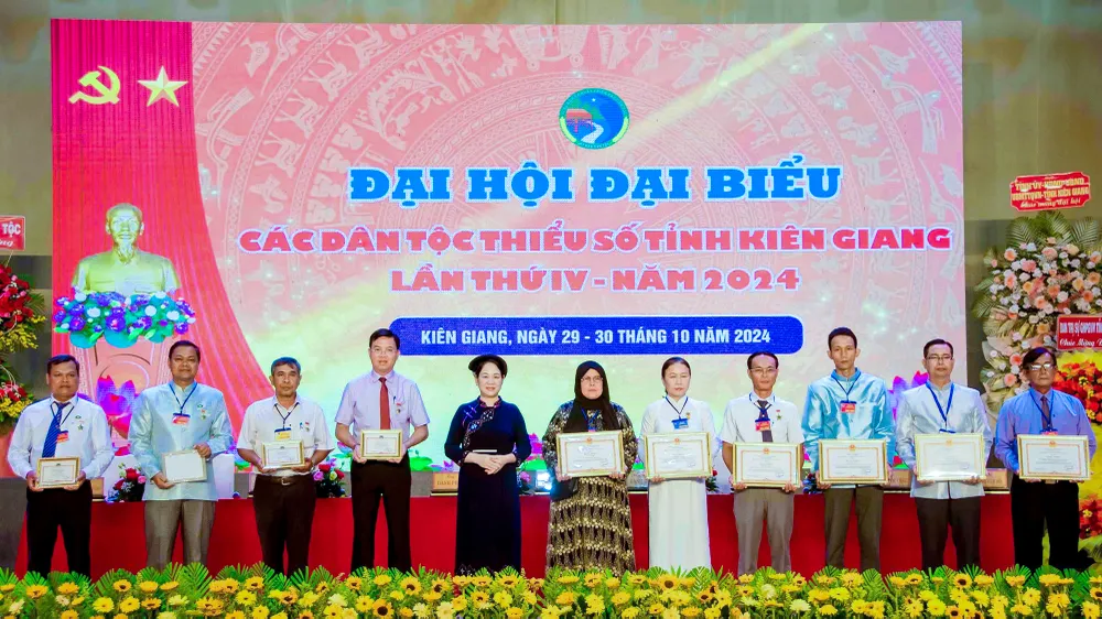 Đại hội Đại biểu các dân tộc thiểu số tỉnh Kiên Giang