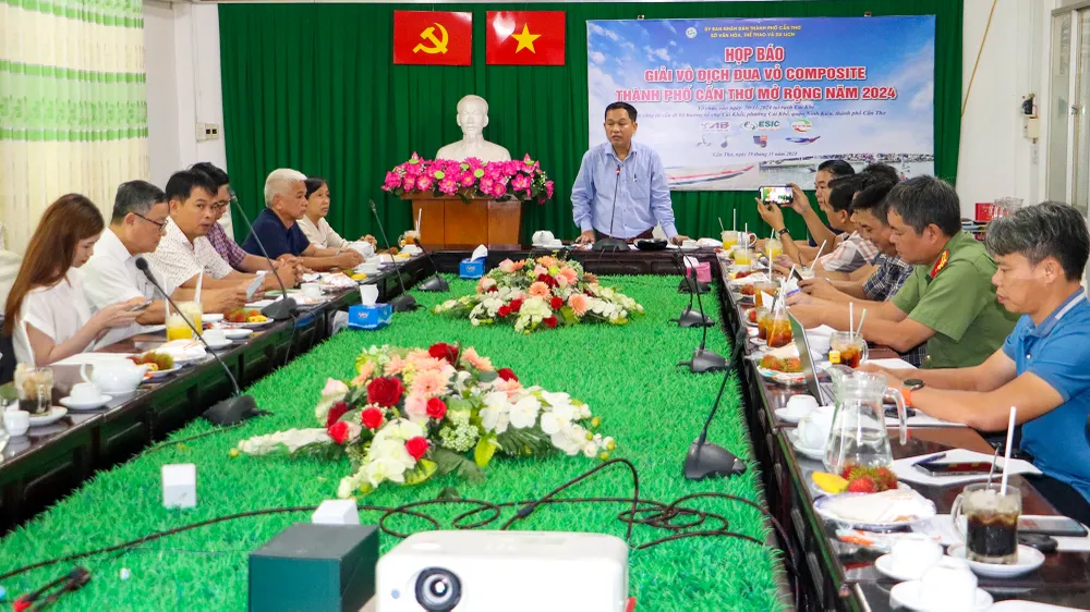 TP Cần Thơ tổ chức Giải vô địch đua vỏ lãi Composite mở rộng năm 2024