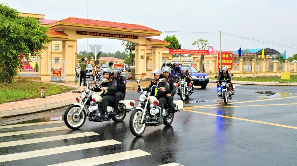 Công an tỉnh Hậu Giang phát động cao điểm