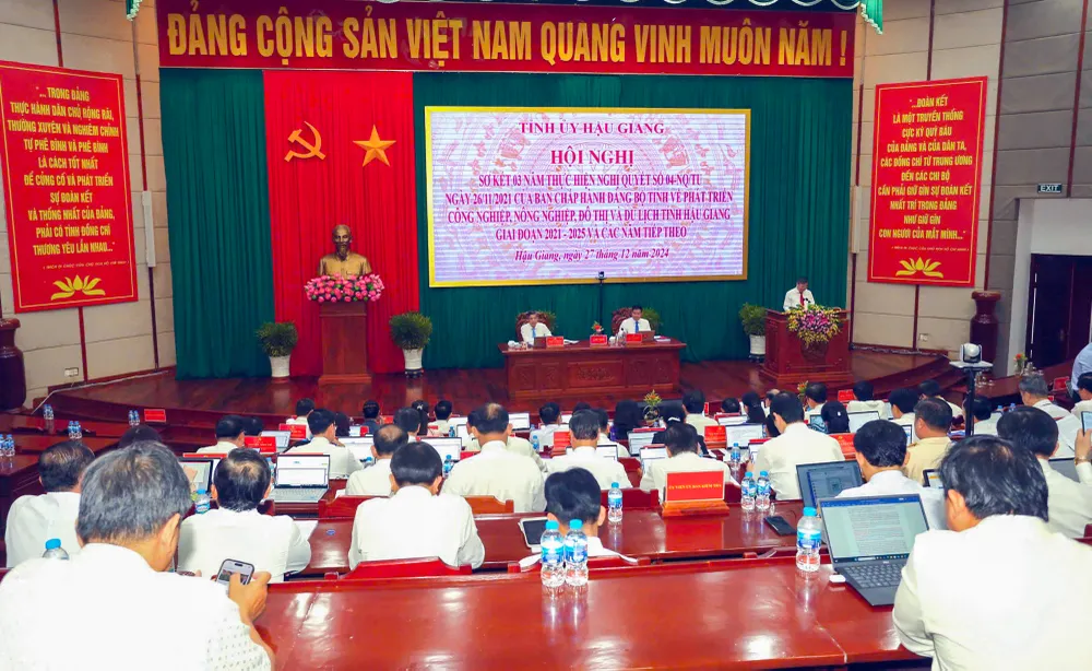 Năm 2024, tỉnh Hậu Giang thi hành kỷ luật 163 đảng viên