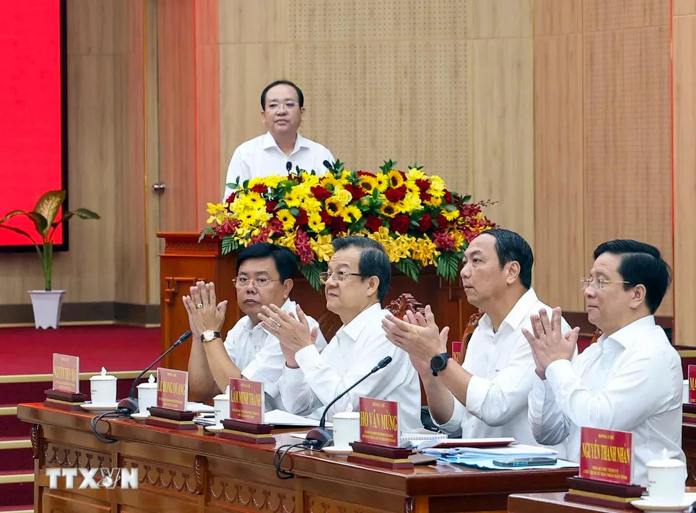 Tổng Bí thư Tô Lâm làm việc với tỉnh An Giang và tỉnh Kiên Giang