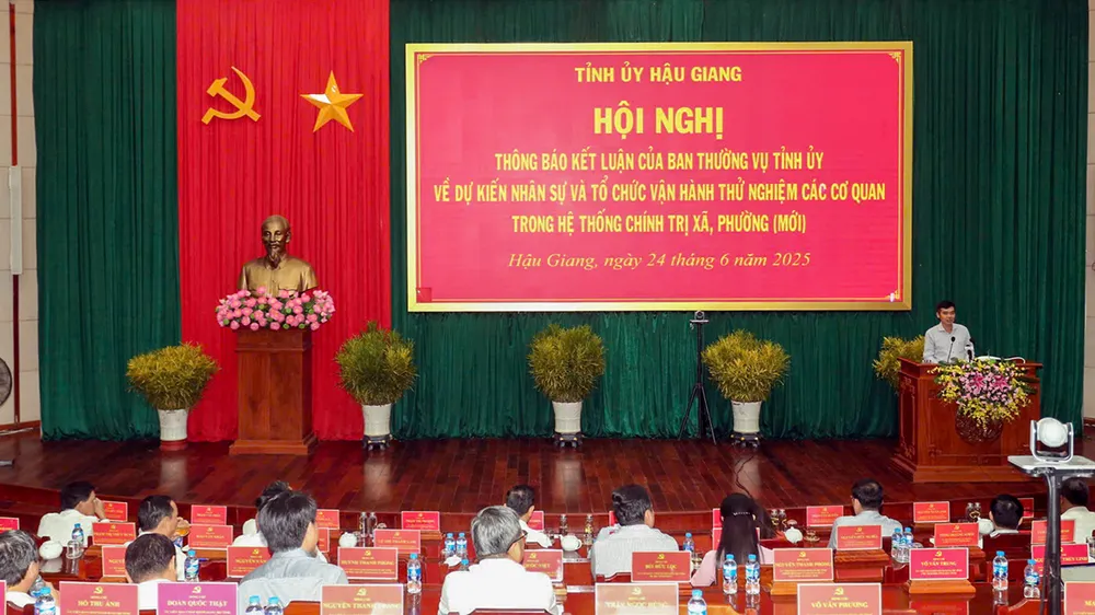 Tỉnh ủy Hậu Giang