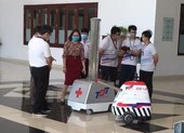 Robot khử khuẩn khu cách ly do Trường ĐH Tôn Đức Thắng chế tạo