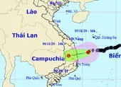 Bão số 10 tan, gần Biển Đông xuất hiện cơn bão mới ảnh 2 Áp thấp vào Quảng Ngãi - Phú Yên gây mưa to
