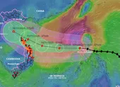 Bão số 13 phức tạp: Chưa nhận định được chính xác hướng đổ bộ