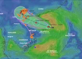 Áp thấp nhiệt đới có thể mạnh lên thành bão, hướng vào Bắc bộ, Bắc Trung bộ ảnh 2 Ngày 12-6, áp thấp mạnh gây mưa lớn Bắc bộ và Trung bộ