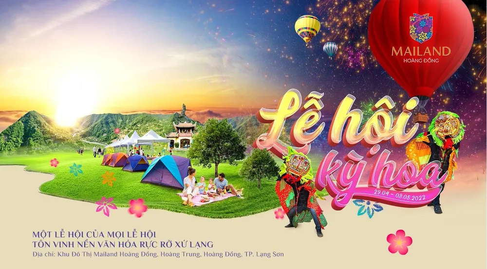 Trong &quot;Lễ hội Kỳ Hoa&quot;, du khách sẽ được trải nghiệm &quot;Ngũ sắc Kỳ Hoa&quot;, là năm đặc trưng văn hóa bản địa và sự hoa lệ của mảnh đất Xứ Lạng.