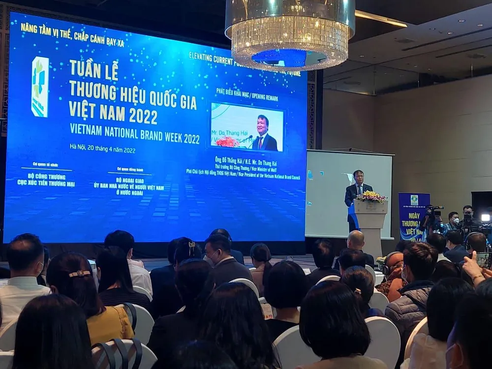 Thứ trưởng Bộ Công Thương Đỗ Thắng Hải phát biểu tại lễ khai mạc. Ảnh: AN HIỀN Thứ trưởng Bộ Công Thương Đỗ Thắng Hải phát biểu tại lễ khai mạc. Ảnh: AN HIỀN