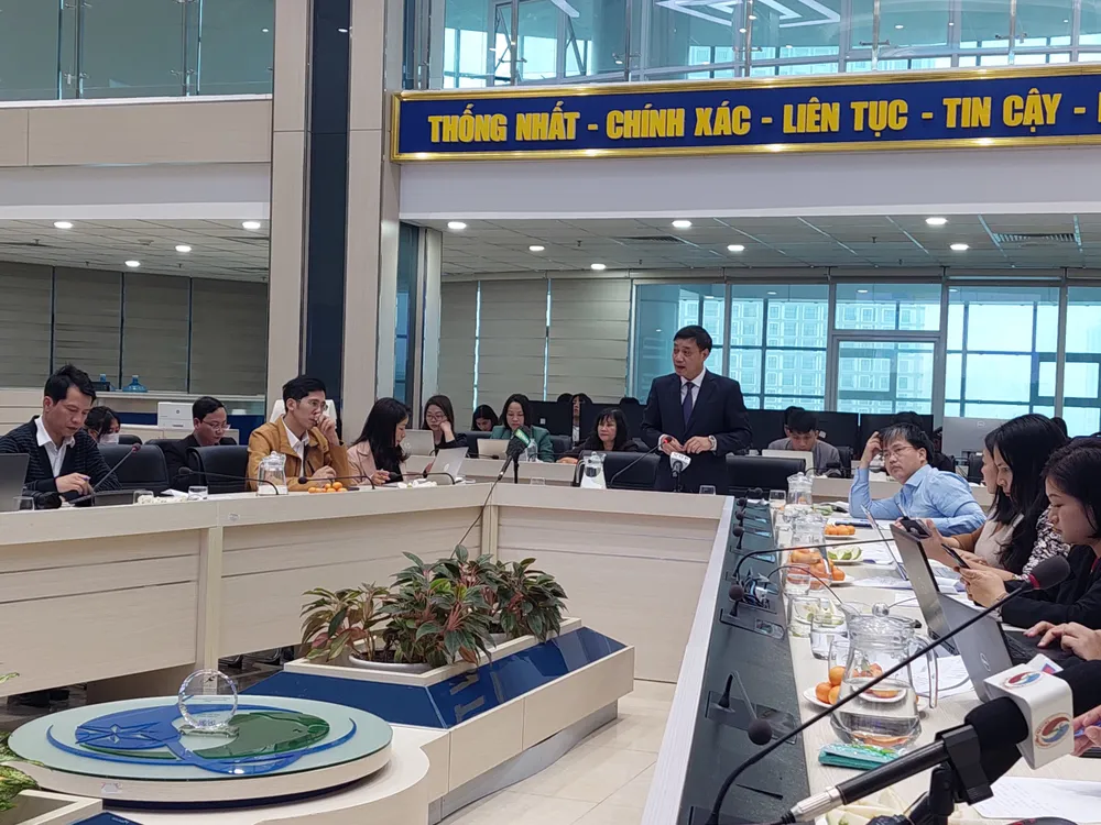 Chiều 9-1, Tổng cục Khí tượng thuỷ văn (Bộ Tài nguyên và Môi trường) tổ chức hội thảo “Khai thác và sử dụng thông tin dự báo cảnh báo khí tượng thuỷ văn phục vụ cộng đồng”. Ảnh: AH Chiều 9-1, Tổng cục Khí tượng thuỷ văn (Bộ Tài nguyên và Môi trường) tổ chức hội thảo “Khai thác và sử dụng thông tin dự báo cảnh báo khí tượng thuỷ văn phục vụ cộng đồng”. Ảnh: AH