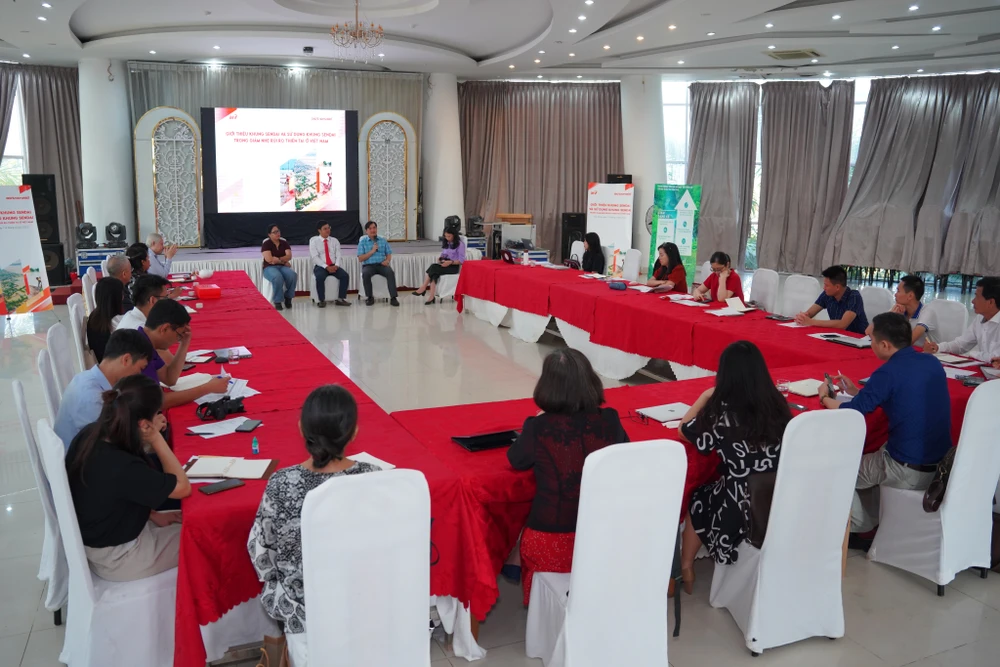 Buổi trao đổi được tổ chức tại tỉnh Đắk Nông với sự tham gia của hàng chục nhà báo.