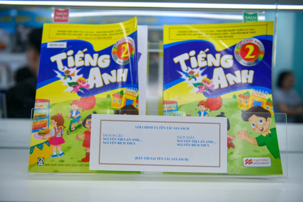 Sách in lậu gây ảnh hưởng nghiêm trọng đến tác giả, các nhà xuất bản và các em học sinh. Ảnh: THẾ ĐẠI