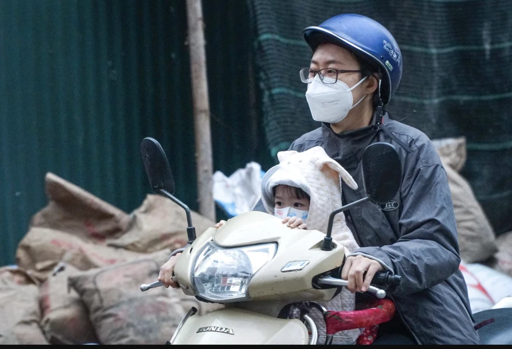 Chiều nay miền Bắc đón không khí lạnh, nhiệt độ thấp nhất ở vùng núi cao có thể dưới 10 độ. Ảnh minh hoạ: PHI HÙNG không khí lạnh