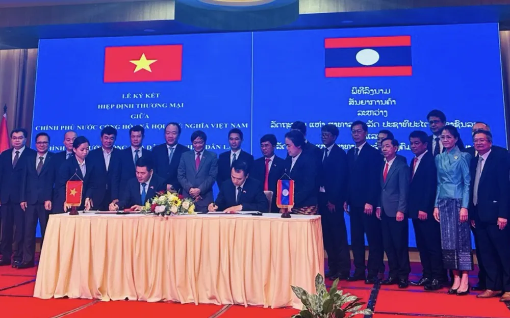 Hiệp định thương mại Việt Nam - Lào mới
