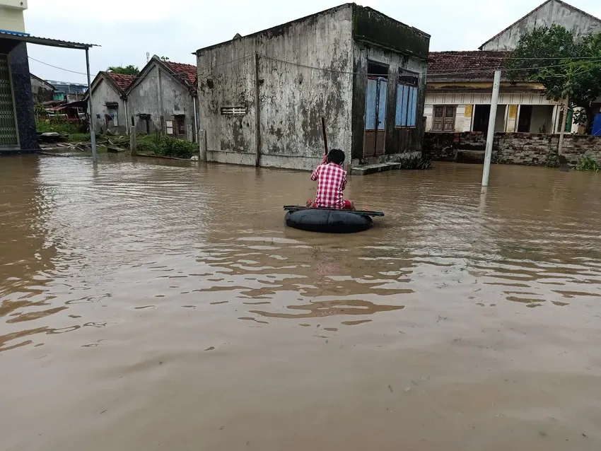 Ban Chỉ đạo quốc gia về Phòng chống thiên tai yêu cầu ứng phó với mưa lớn ở miền Bắc và Bắc Trung Bộ. Ảnh tư liệu: PLO mưa lớn ở miền bắc.jpg