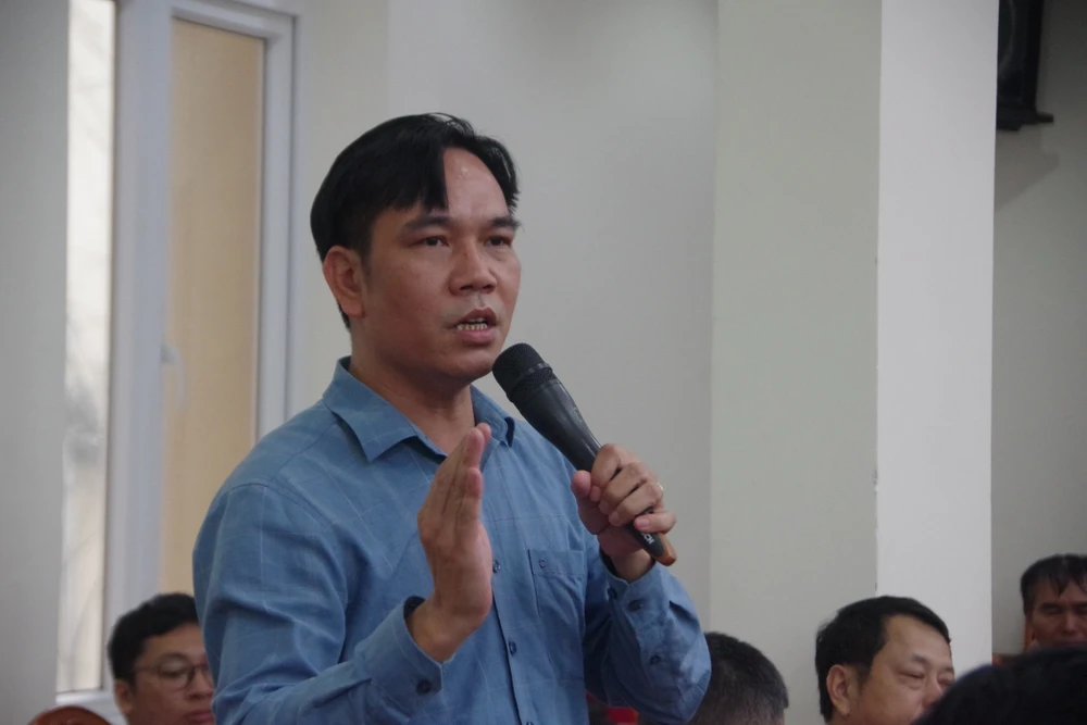 Ông Hà Hoàng Trọng, giám đốc một doanh nghiệp ở Vĩnh Phúc gửi tâm thư tới Bộ trưởng. Ảnh: AH Doanh nghiệp gửi tâm thư tới Bộ trưởng.......jpg