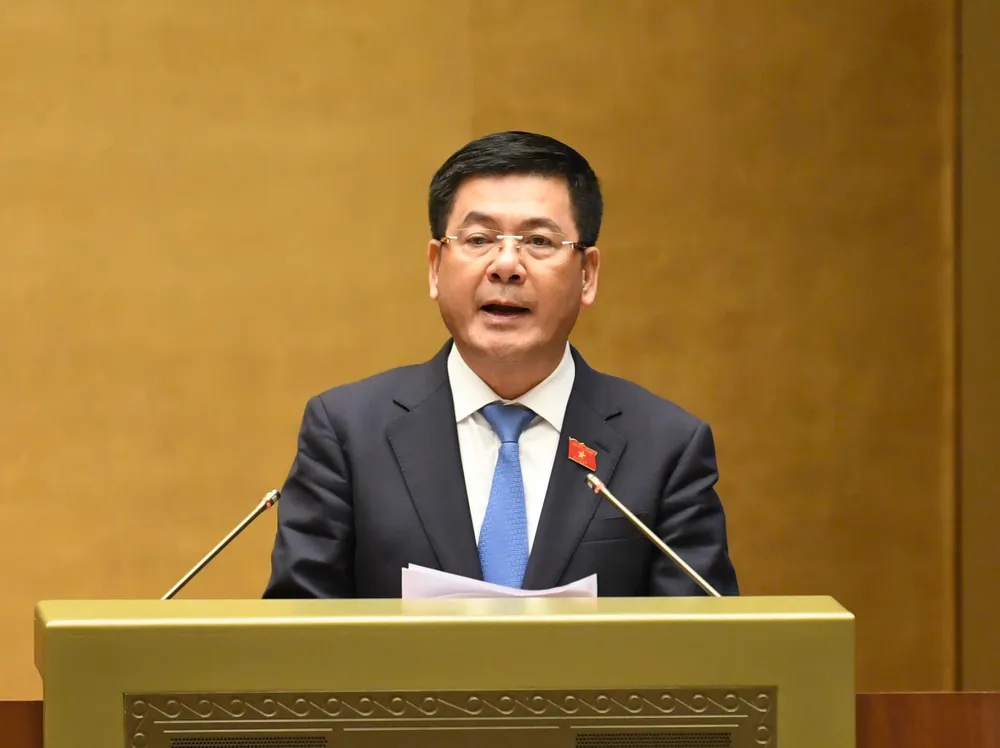 Bộ trưởng Bộ Công Thương Nguyễn Hồng Diên. Ảnh: PHẠM THẮNG Luật Điện lực (sửa đổi)