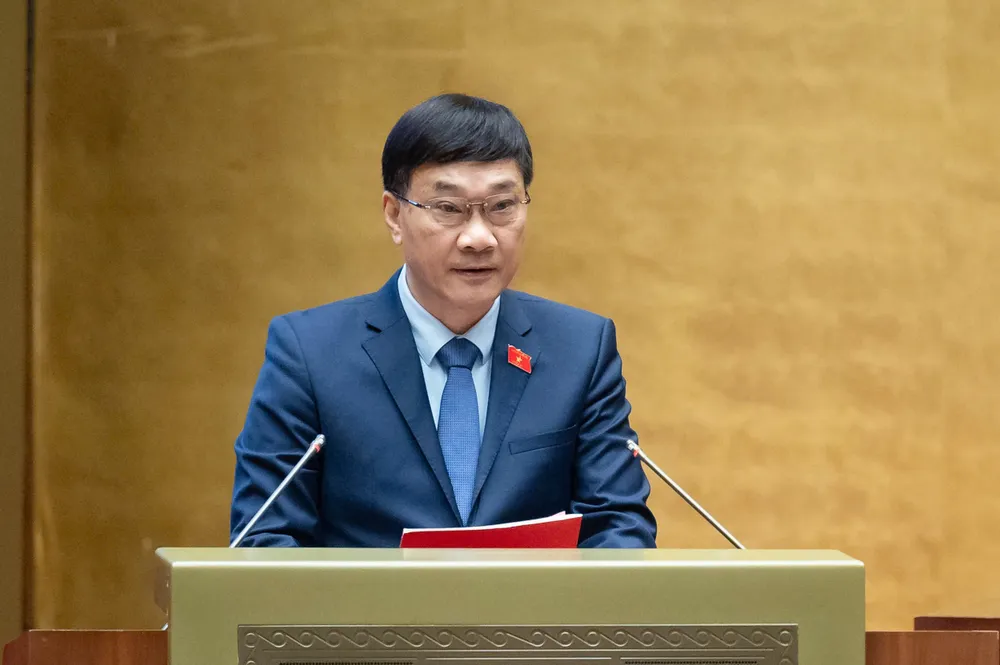 Chủ nhiệm Ủy ban Kinh tế của Quốc hội Vũ Hồng Thanh. Ảnh: PHẠM THẮNG 231020240218-z5959289105976_5e2b6cd355bb8086ce224f5abd5cbf7e.jpg