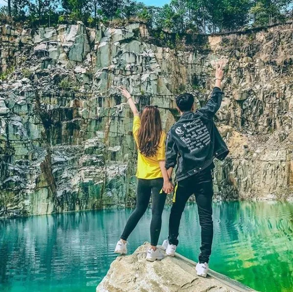 Khung cảnh ở đây nên thơ đẹp như tiên cảnh. Ảnh: @thanhtunghoangkim