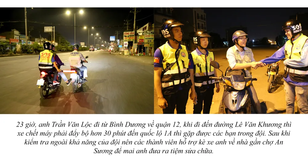 Biệt đội cứu hộ xuyên đêm miễn phí ở Sài Gòn ảnh 14