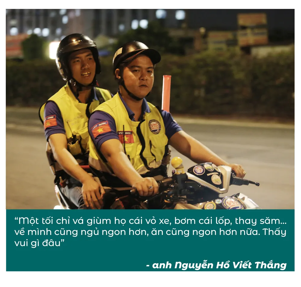 Biệt đội cứu hộ xuyên đêm miễn phí ở Sài Gòn ảnh 13