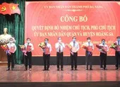 TAND Cấp cao tại Đà Nẵng có chánh án mới ảnh 2 Đà Nẵng bổ nhiệm lãnh đạo các quận và huyện đảo Hoàng Sa