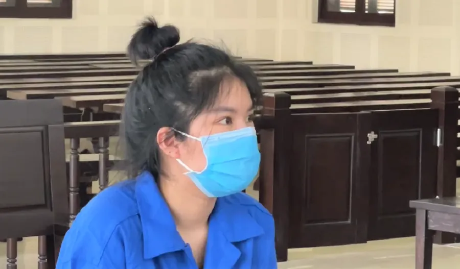 Bị cáo Linh tại tòa. Ảnh: TA