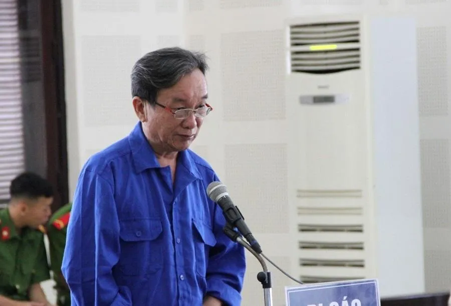 Bị cáo tại tòa. Ảnh: TA Bị cáo tại tòa. Ảnh: TA